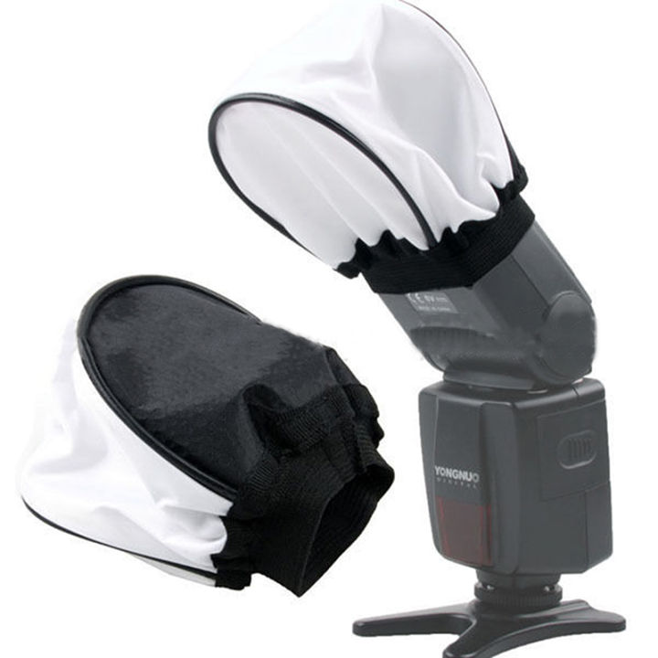 ยูนิเวอร์ซัลซอฟท์กล้องแฟลช-diffuser-softbox-สำหรับ-speedlight-ฝาครอบสะท้อนแสง