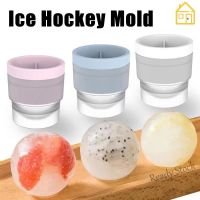 【Ready Stock】 ☒❦✧ C14 Stackable Circular Ice Hockey Mold / Large Spherical Ice Cube Mould / DIY Silicone Round Ice Ball Molds