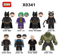 เลโก้มินิฟิกเกอร์ บล๊อกตัวต่อรูป Joker/Batman/Killer Croc ของเล่นสำหรับเด็ก/ผู้ใหญ่ X0337