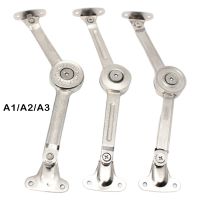 2Pcs Heavy Duty Lid Support Hinges Soft Close Folding Lid Stay Hinge Keep Lid Hinge Open for Cabinet Kitchen Wardrobe Hardware Door Hardware Locks