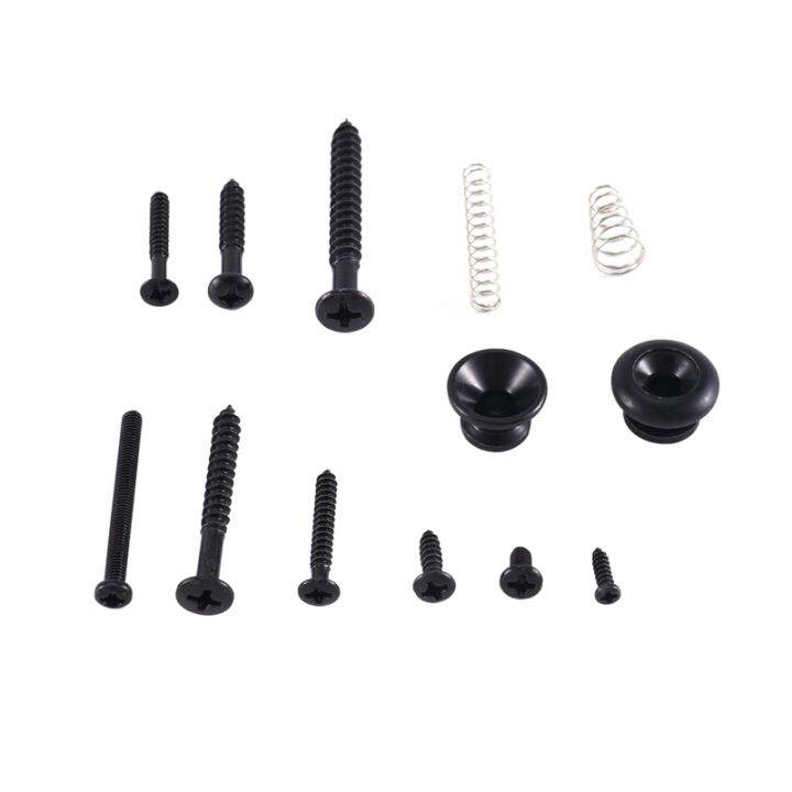 screw-sleeve-box-guitar-bass-guitar-pickguard-screws-cover-plate-screw-accessories-screw-back-buckle-set-262pcs