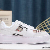 [Free shipping]แท้จริง Nike WMNS Air Force 1 Shadow รองเท้ากีฬาลำลองสำหรับบุรุษและสตรี ลื่นยาง outsole RB