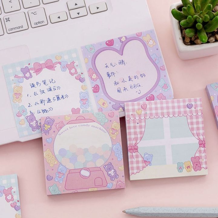 pink-girl-ins-style-memo-pad-n-times-sticky-notes-memo-notepad-cute-planner-stickers-bookmark-stationery