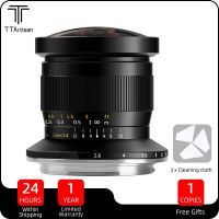 Ttartisan 11มม. F2.8เลนส์ตาปลาเต็มเฟรมกว้างมากสำหรับ Sony E Canon R Fuji GFX Nikon Z Leica L / M กล้องติดตั้ง