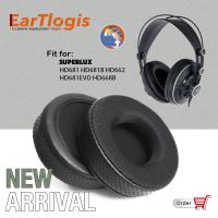 EarTlogis New Arrival Replacement Ear Pads for Superlux HD662 HD681EVO HD668B HD681 HD681B HD669 Headset Earmuff Cover Cushions