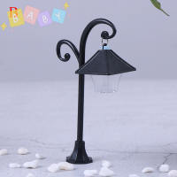 FactoryOutlete?Cheap? 1PC Street Lights CRAFT Figurine สวนเครื่องประดับ Miniature Fairy Garden Decor