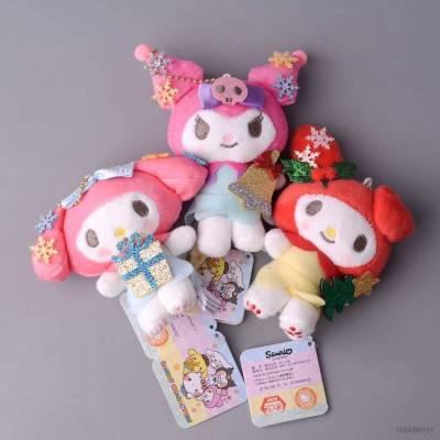 Ns3 ตุ๊กตา Sanrio คริสต์มาส ดอกไม้ Fairies Kuromi Melody ของขวัญ สําหรับเด็กผู้หญิง กระเป๋า จี้ตุ๊กตา ของเล่นสําหรับเด็ก