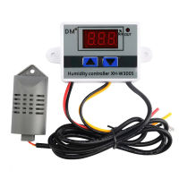 W3005 1500W เครื่องวัดความชื้นแบบดิจิตอล Hygrometer Controller สวิตช์เครื่องมือ AC 110V-220V 10A Egulator Sensor