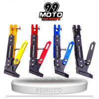 99MOTO ขาดั้งอลูมิเนียมCNC ปรับเลื่อนได้20-26CM. (ใส่ได้ทุกรุ่น)