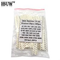 ❆ 0603 SMD Resistor Kit Assorted Kit 1ohm-1M ohm 1 33valuesX 20PCS 660PCS Sample Kit