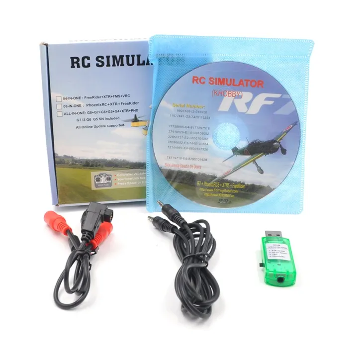 Dongle simulador de Dron FPV 22 en 1 para G7 Phoenix 5,0, compatible