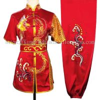 Chinese Wushu Uniform Kungfu Clothes Martial Arts Suit Changquan Outfit Embroidery Costume For Men Women Adults Girl Boy Kids