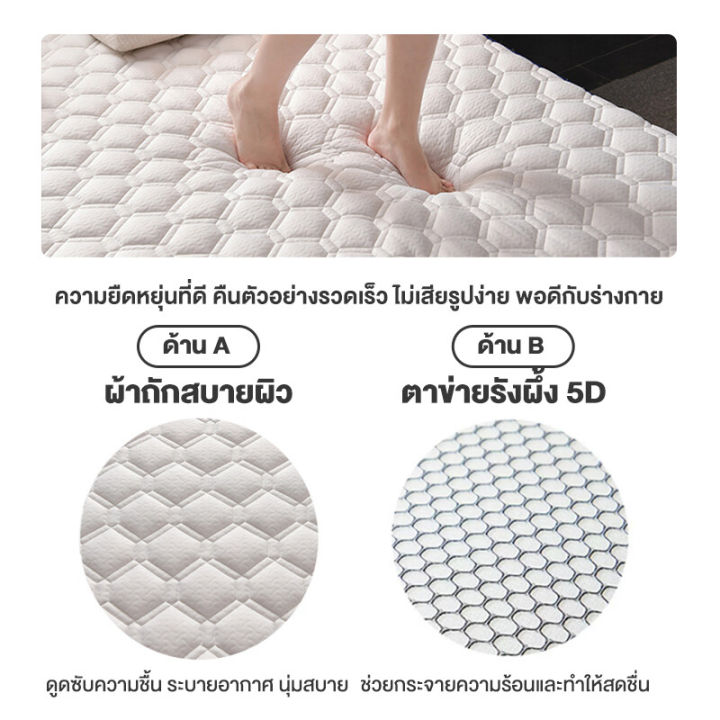 crystal-ส่งฟรี-ที่นอน-ที่นอนยางพารา-3ฟุต-4ฟุต-5ฟุต-6-ฟุต-ยางพาราผสม-50-ที่นอนยางพาราต้านเชื้อแบคทีเรีย-ที่นอนสามารถพับได้-ที่นอนแก้ปวดหลัง-cod