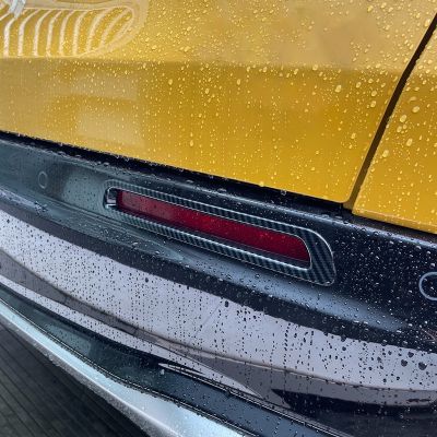 Car Carbon Fiber ABS Rear Fog Lamps Cover Trim Stickers for Honda ZRV ZR-V 2022