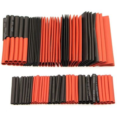 70/127/530PCS Polyolefin Shrinking Assorted Heat Shrink Tube Wire Cable Insulated Sleeving Wrap Wire Car Shrinkable Cable Tubing Electrical Circuitry