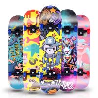 SuperHome   สเก็ตบอร์ด(สเก็ตบอร์ด) เกรดพรีเมี่ยม skateboards ไซส์ 80x20x10 cm  วัสดุอย่างดี มีน้ำหนัก ทนทาน สเก็ตบอด skb01