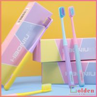 Golden สีพาสเทล แปรงสีฟัน  สไตล์ญี่ปุ่น สวย น่ารัก น่าใช้  พร้อมส่ง ราคาต่อ ชิ้น  Ice cream toothbrush