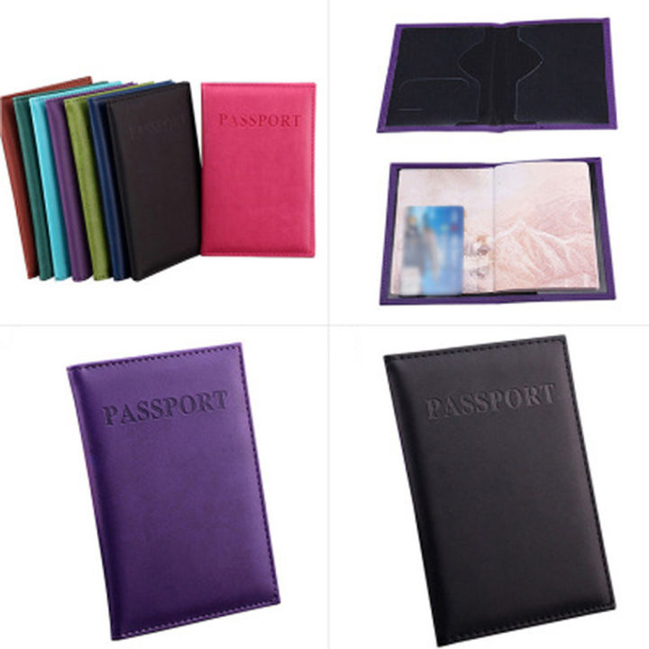 เคสป้องกันกระเป๋าจัดระเบียบสำหรับเดินทางธุรกิจหนัง-pu-ที่เก็บบัตรประชาชนซองใส่หนังสือเดินทาง