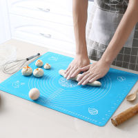 【cw】 Household Silicone Kneading Dough Dough Rolling Pad With Scale Extra Large Kitchen Non-Stick Panel High Temperature Resistant and Thickened Non-Slip Chopping Board ！