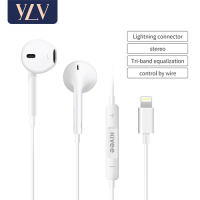 ??? YLV 【รับประกัน 1 ปี】120CM หูฟัง iPhone ของแท้ แบบสาย For Lightning / 3.5mm หูฟังไอโฟน สำหรับ iPhone 7 8 plus xs xr x 11 12 13Pro Max mini iphone 4 4s 5 5s 6 6s ipad