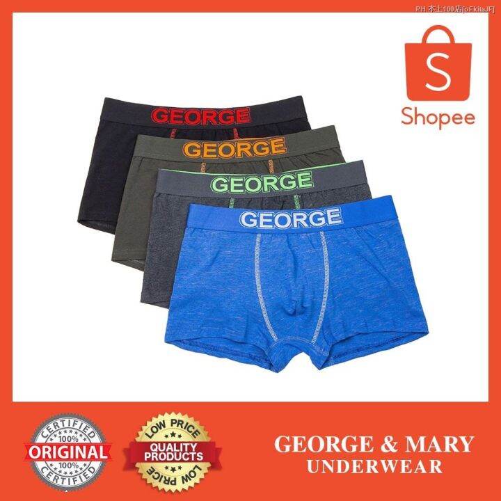 58650 Classic Men's Boxer Briefs 2in1/ Cotton Stretchable