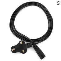 ZHANG 1.5M 5ft UK Singapore Malaysia Power Extension Cable Cord British Lead Cable Cord UK Plug To IEC320 C5 For Laptop Charger LCD TV