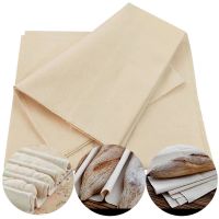 【LZ】◄  Holaroom Fermented Linen Cloth Dough Bakers Pans Proving Bread Baguette Flax Cloth Baking Mat Pastry Baking Kitchen Tools