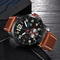 ⌚◆☊ New watch mens belt calendar quartz watch business mens performance in stock