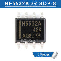 5ชิ้น N5532A SOP-8 NE5532AD SOP8 NE5532ADR SOP SMD เครื่องขยายเสียงปฏิบัติการเสียงรบกวนต่ำคู่ใหม่ดั้งเดิม