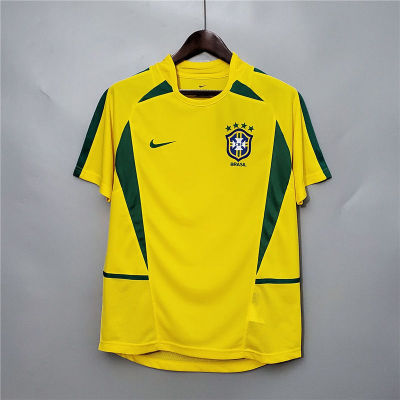 2002 Brazil Home Jersey Football Retro Grade:AAA Shirt S-XXL