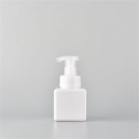 250ml Hand Press Bathroom Kitchen Sanitizer Travel Cosmetic Packaging Foam Square Mousse