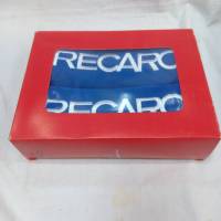 หมอนรองคอในรถยนต์ RECARO สีน้ำเงิน ราคาคู่