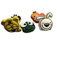 5ชิ้นการ์ตูนผ้ากันเปื้อนเทนนิส,กบ,วัว,นก,เสือ,Rait