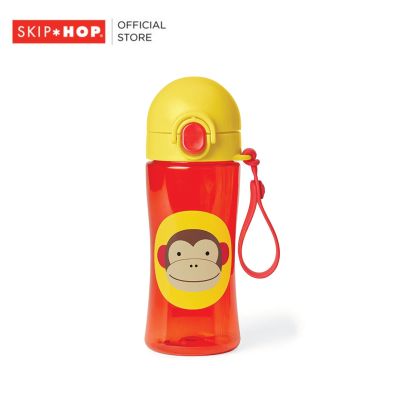 Skip Hop Zoo Lock Sports Bottle กระติกน้ำ สำหรับเด็ก ฝากันน้ำหก ง่ายต่อการหยิบจับ