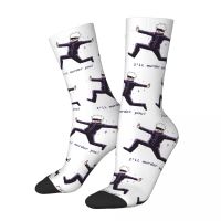 Funny Jujutsu Kaisen Cute Gojo Satoru Sports Socks Warm Middle Tube Accessories Christmas Gifts for Women Men Non-slip Socks Tights