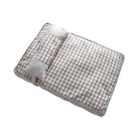 Dog Beds with Pillow Sleeping Bed Washable Detachable Oxford Cloth Kennel Cats Nest Pet Anti-slip Moisture-proof Sleeping Mat