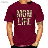 ☈▦☢AvailableNew Mens T-shirts Women 2022 Letter Leopard Cute Mama Clothing Mom Lady Mother Day Ladies Graphic Female W  LHK5