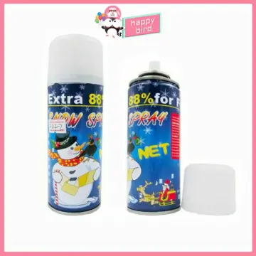 Wedding Celebration Artificial Snow Spray , Colorful Fake Snow Spray Paint