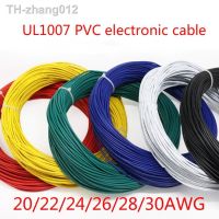 5 Meters UL1007 wire 20awg 22awg 24awg 26awg 28awg 30awg PVC electronic cable UL certification