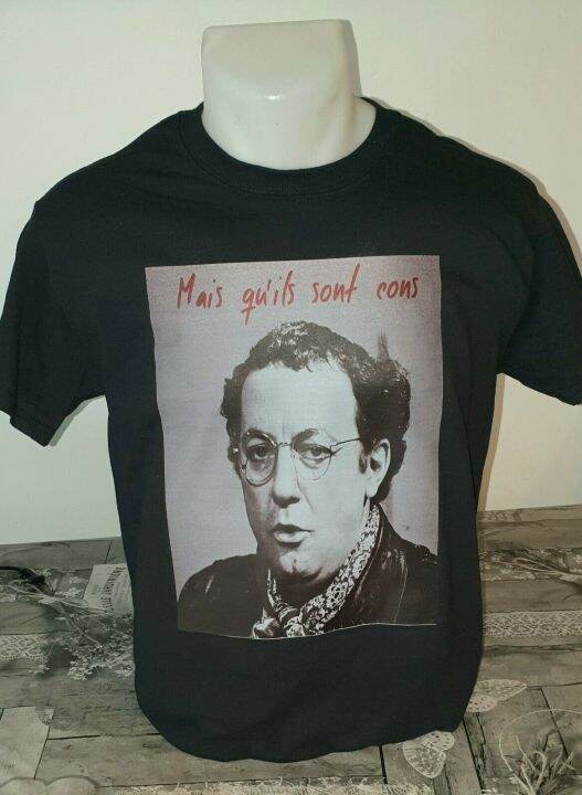 Tee Shirt Coluche Mais Qu Ils Sont Cons Top Qualit dition