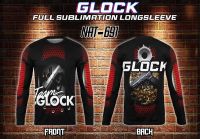 NEW GLOCK 3D MAN SHIRT Fully Sublimated 3D Long Sleeves Style19