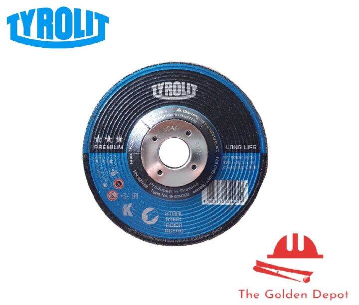 Tyrolit Grinding Disc 4" Premium Lazada PH