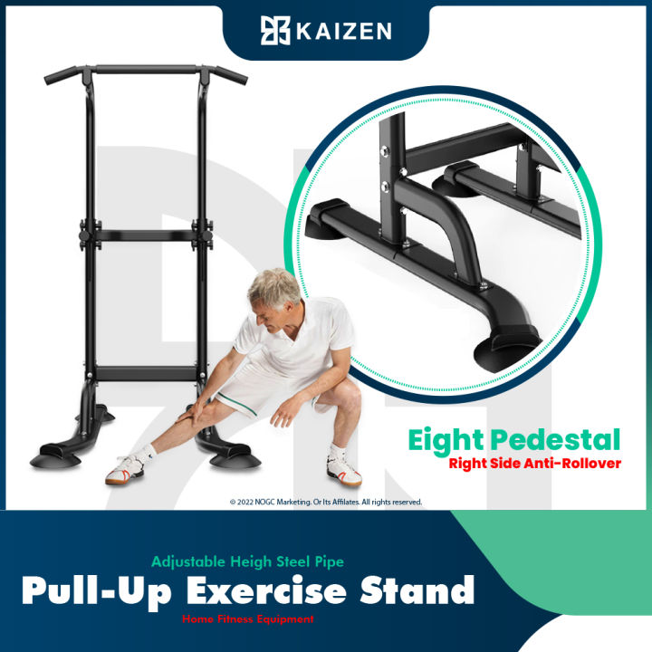 ·Kaizen· Home Use Steel Pipe Pull-Ups Stand Exercise Equipment For Home  Fitness Equipment Power Tower Pull Up Stand Indoor Adjustable Fitness  Equipment Gym Rack Workout Pull Up Bar - Nso054 | Lazada