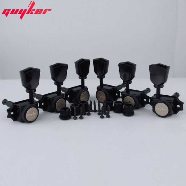 1 Set Guyker Black Locking String Vintage Deluxe Electric Guitar Machine Heads Tuners Lazada