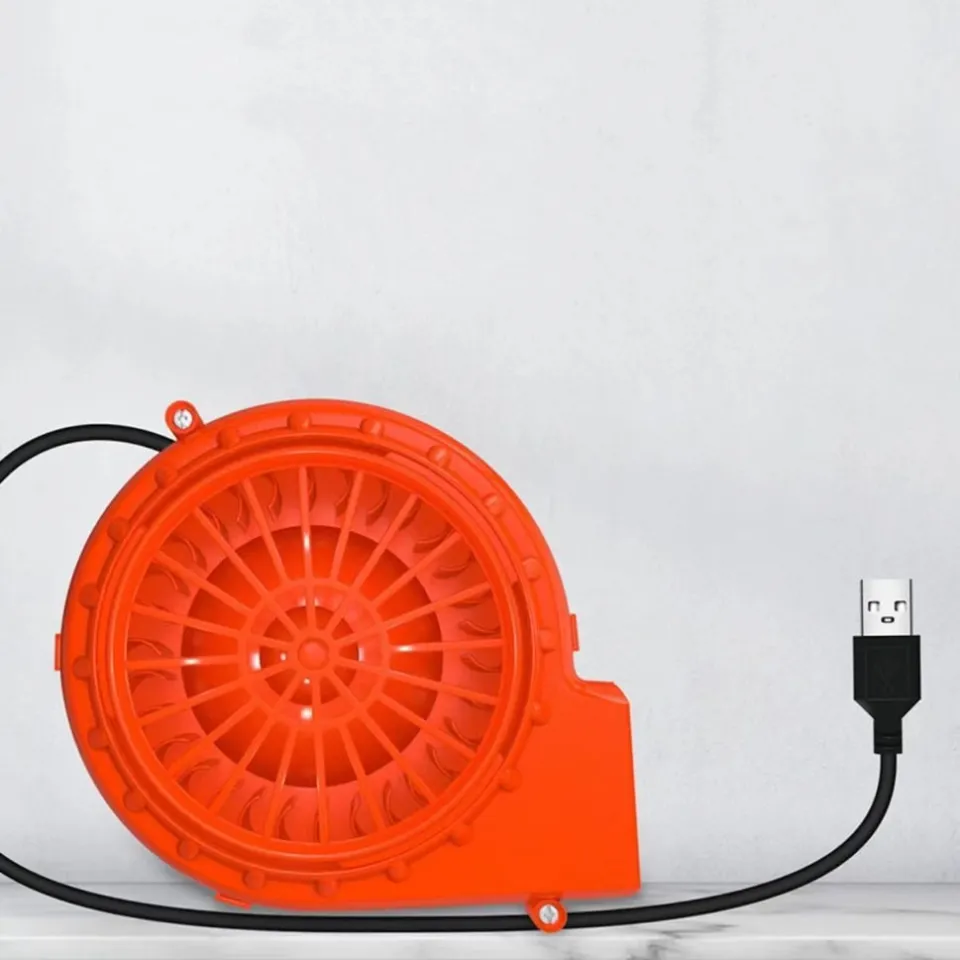 Electric Mini Fan Air Blower For Inflatable Toy Costume Doll Battery  Powered USB