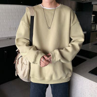 Hoodies เสื้อผู้ชาย Streetwear Solid Pullover Sweatshirt Hoodies ผู้ชายใหม่2023ฤดูใบไม้ผลิฤดูใบไม้ร่วง Sweatshirt Men