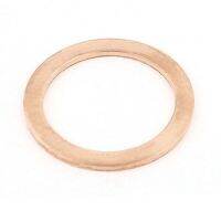 [HOT JIAZZAQQMGW 555] แหวนแบนปะเก็นเครื่องซักผ้าทองแดง34Mm X 44Mm X 1.5Mm