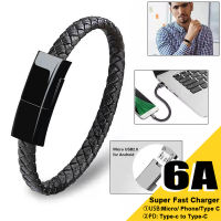 USB 6A PSDA Mengecas Kabel Data Mengecas Kabel สำหรับ Tuk Plus X XR Xs Max USB C Kabel untuk Samsung Xiaomi Micro Cable