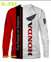 Long Motor Shirt Xzx180305 Sleeve Honda for Men/women Clothes Racing Cycling18 trendy