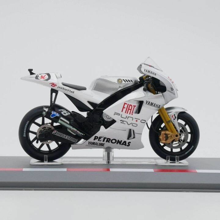 d-iecast-118ขนาด2009-yamaha-yzr-m1ล้อแม็กรถจักรยานยนต์แข่งรุ่นเก็บตกแต่งแสดงของขวัญ